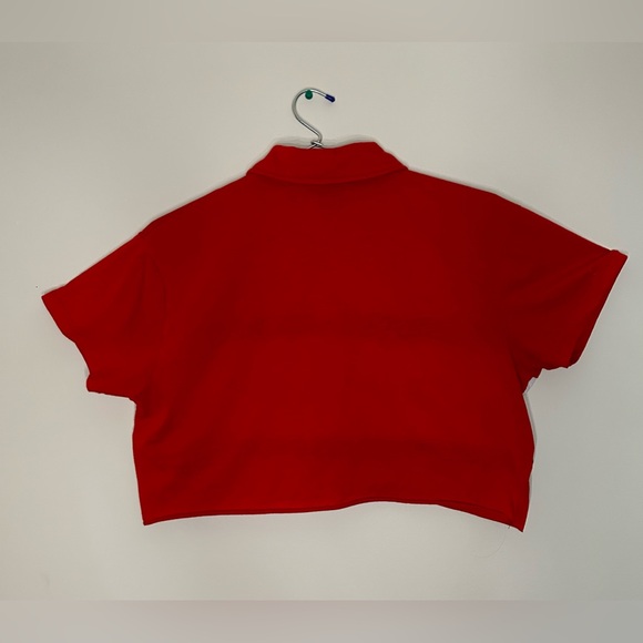 Dickies Collard Crop Top - Picture 3 of 4